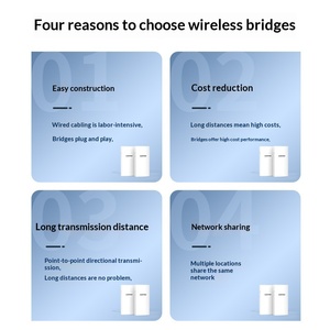 COMFAST CF-E113Av2 Set Bridge CPE Wireless 3KM 300M per Uso Esterno con 0 Porte LAN e Senza Funzione Modem - Product Image 3