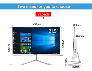 Bán buôn worldy 24-inch IPS LCD AIO kinh doanh Máy tính để bàn máy tính intel I5-3210M lõi kép 1920x1080 8 + 128GB DDR5 RAM SSD Windows - Product Image 6
