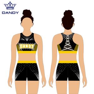 नई डिजाइन कस्टम सबलिमिनेशन नृत्य वेशभूषा फिटनेस अभ्यास अभ्यास नृत्य वस्त्र - Product Image 6