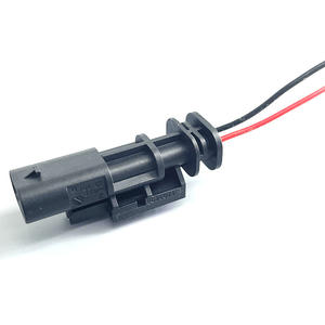 TE AMP 2 отверстия штекер водонепроницаемый автомобильный tyco Разъемы электроники 1-1703498-3 1-1703499-3 2-1703498-3 - Product Image 3