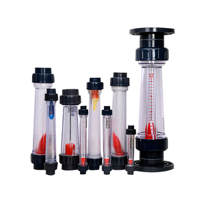 LZS-32 LZS-50 LZS-65 Plastic Tube Rotor / Float Liquid <b>Water</b> <b>Flow</b> <b>Meter</b> Pipe Type - Product Image 1