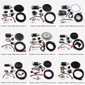 Kit de conversion complet pour commande à distance avant pour moteurs hors-bord Yamaha avec démarrage électrique et système de direction - Product Image 5