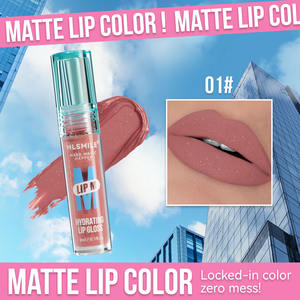 Professioneller Flüssiger Lippenstift mit Feinem Glitzer, Wasserfest Nicht Klebend Transferfest Langanhaltend Hochpigmentiertes Lippen-Make-up - Product Image 5