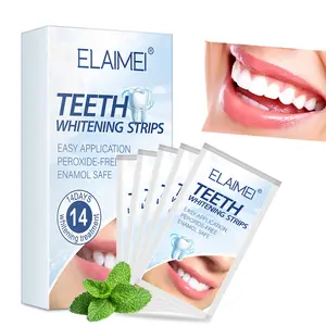 Strisce sbiancanti per denti naturali kit sbiancante per denti strisce per l'igiene orale rimozione delle macchie Gel per sistema di sbiancamento dentale dei denti