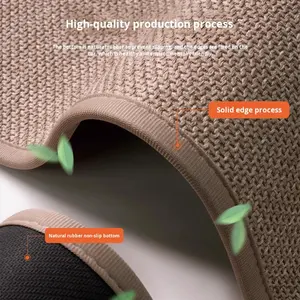 Imitation moderne Impression 3D Lin Polyester Cartoon <span class=keywords><strong>Tapis</strong></span> de sol de salle de bain Absorbant l'eau Antidérapant Lavabo de toilette <span class=keywords><strong>Tapis</strong></span> à séchage rapide - Product Image 3