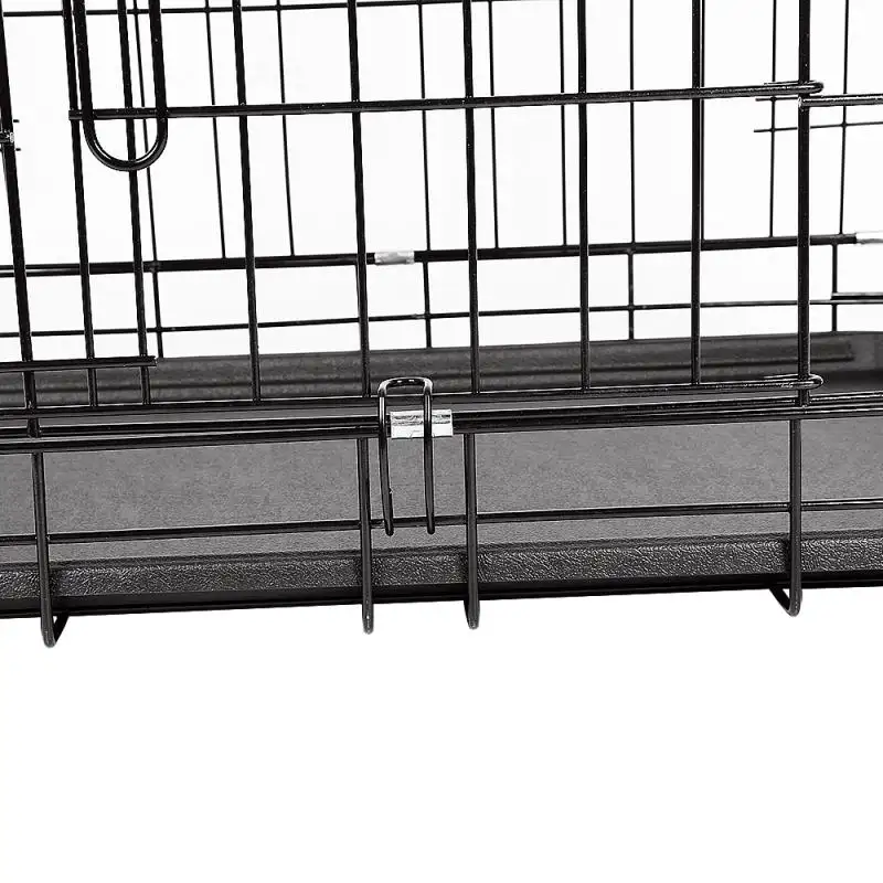 Custom Foldable Stainless Steel Strong Wire Dog Crate Pet Cages stainless steel large dog cage metal dog kennel