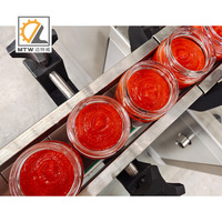 MTW Machine à remplir automatique de bouteilles de sésame beurre d'arachide ail soja sauce piquante pâte de tomate