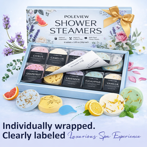 Paquete de 8 Tabletas Efervescentes para Ducha, Regalos de San Valentín, Aromaterapia con Autocuidado y Relajación, Spa en Casa - Product Image 2