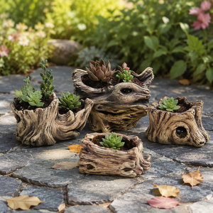 Vasi a Forma di Radice d'Albero All'ingrosso Decorativi da Balcone Carini Piccoli e Unici per Piante Grasse Fiori Artificiali e Piante da Interno - Product Image 1