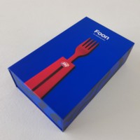 Boîte de papier magnétique recyclable en forme de livre Boîte d'emballage en carton rigide solide réutilisable avec logo personnalisé Boîtes cadeau magnétiques en papier