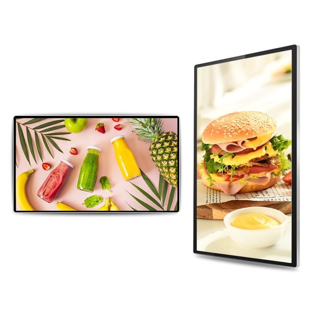 18.5/22/32/43/49/55/65 Inch Lcd Digital Signage Kiosk Wall Mount Touch Screen Monitor Advertising Display