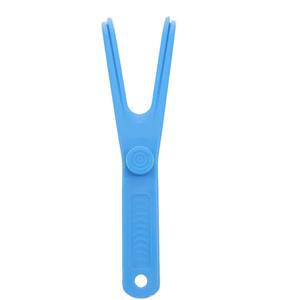 Porte-fil dentaire en forme de Y avec poignée antidérapante, cure-dents réutilisables, accessoires de nettoyage dentaire portables pour les dents - Product Image 1