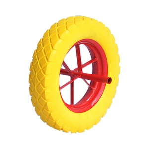 ล้อรถยกยางตันชิ้นส่วนอุปกรณ์จัดการวัสดุ16x400-8จัดการแบบใหม่ - Product Image 4