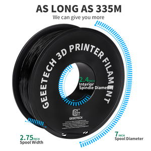 Filament d'impression 3D <span class=keywords><strong>TPU</strong></span> 95A 1,75 mm Bobine de 1 kg Fabricant <span class=keywords><strong>Geeetech</strong></span> Matériel d'imprimante 3D Filaments <span class=keywords><strong>TPU</strong></span> pour impression 3D - Product Image 5
