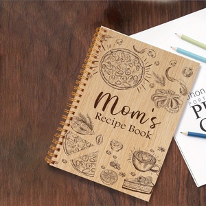 Cuaderno espiral <span class=keywords><strong>de</strong></span> tapa dura encantador <span class=keywords><strong>Libro</strong></span> <span class=keywords><strong>de</strong></span> recetas <span class=keywords><strong>de</strong></span> mamá con ilustraciones <span class=keywords><strong>de</strong></span> comida vibrante Cubierta <span class=keywords><strong>de</strong></span> papel - Product Image 2