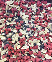 China Gezonde Gefroren Gedroogde Fruitchips Snack Gefroren Gedroogd Gemengd Fruit Aardbei Banaan Moerbei Groothandel