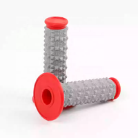 CQHZJ pegangan Handel sepeda motor, kualitas tinggi MX Grip untuk Motocross Enduro Supermoto CRF YZF WRF KXF KLX Dirt Pit Bike Enduro