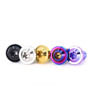 Sekrup Torx Titanium Alloy Disc Head, Baut Titanium, Sekrup Kepala Torx Mesin, Sekrup Anodized Metrik, Pengencang Balap