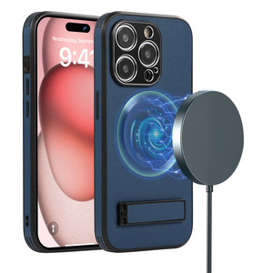 Fundas <span class=keywords><strong>de</strong></span> teléfono magnéticas <span class=keywords><strong>de</strong></span> cuero LeYi a prueba <span class=keywords><strong>de</strong></span> golpes para <span class=keywords><strong>iPhone</strong></span> 15 pro <span class=keywords><strong>14</strong></span> Funda <span class=keywords><strong>de</strong></span> cuero <span class=keywords><strong>de</strong></span> lujo con soporte <span class=keywords><strong>de</strong></span> carga inalámbrica contraportada - Product Image 3