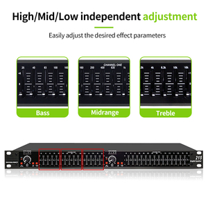 RAYHAYES 215 Profession elle Audio-Sound-Ausrüstung Hochwertiger 31-Band-Grafik-<span class=keywords><strong>Equalizer</strong></span> mit Mikrofon-Recordio - Product Image 4