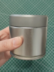 Contenedor redondo vacío RTS de 73x73mm, latas pequeñas de Metal, Plata <span class=keywords><strong>Mate</strong></span>, negro, sellado hermético, Matcha en polvo, té, café, <span class=keywords><strong>lata</strong></span> de embalaje - Product Image 4
