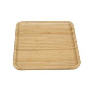 Plato rectangular para desayuno, bandeja minimalista de madera maciza, plato de madera estilo japonés para restaurante occidental, venta al por mayor - Product Image 5