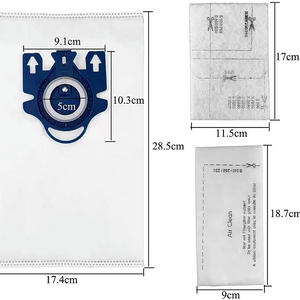 Staubbeutel Passend für Miele GN Air Clean 3D S8 S5 S2 Komplettes C2/ C3 Classic C1 S800 - S858 S600 -S658 S400i - S456i Zubehör - Product Image 1