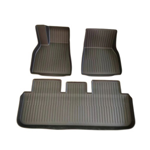Tapis de voiture complets TPE <span class=keywords><strong>Tesla</strong></span> <span class=keywords><strong>Model</strong></span> S personnalisés, de luxe, antidérapants, faciles à nettoyer - Product Image 3