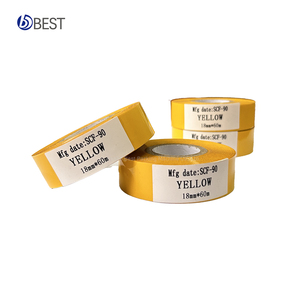 Ruban de transfert thermique résistant aux rayures étiquette de pneu ruban de carbone jaune rouge Dot caoutchouc ruban ceinture pneu équilibre dynamique carbone - Product Image 2