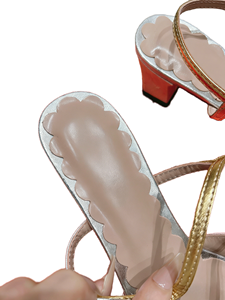 Closed Toe Chunky Heel Slingbacks Bow Accent Mid Heel Footwear for Bridal Evening Prom Business Casual Events Valen - Product Image 6