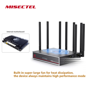 ขายดีเราเตอร์ M60K63 5G เราเตอร์ <span class=keywords><strong>Wifi6</strong></span> <span class=keywords><strong>AX6000</strong></span>ที่มีช่องใส่ซิมการ์ดคู่พัดลมระบายความร้อนเราเตอร์ IMEI 5g - Product Image 5