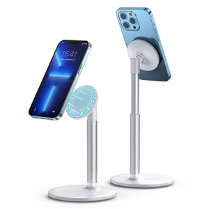 Support de téléphone portable magnétique extensible et flexible pour bureau, réglable en hauteur, compatible avec les smartphones iPhone 16 - Product Image 1