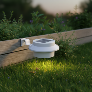 Lámpara de Jardín LED Solar con Soporte, Luz Blanca para Uso en Exteriores - Product Image 2