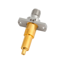 Sonda de prueba RF GL62240 con conector SMA hembra de montaje en brida, compatible con RF III IV V, para pruebas de módulos inalámbricos en PCB con zócalo SMT, de CC a 6 GHz