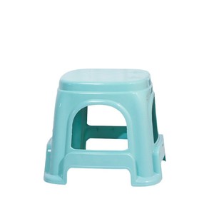 <b>Plastic</b> <b>Stool</b> 24x24x27 Cm Durable Non Slip Home Use Kids Adult Modern Design Mixed Colors - Product Image 4