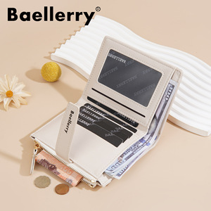 กระเป๋าสตางค์สั้นผู้หญิง Baellerry ลายการ์ตูนหมี กระเป๋าใส่เหรียญอเนกประสงค์ กระเป๋าสตางค์ขนาดเล็ก ใช้ได้ทุกวัน - Product Image 2