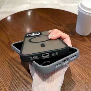 ใหม่Hybrid PC Hardเคสโทรศัพท์กันกระแทกสําหรับIphone 14 กรณีแม่เหล็กMatteโทรศัพท์มือถือสําหรับiPhone 15 14 13 12 11 Pro <span class=keywords><strong>Max</strong></span> - Product Image 6