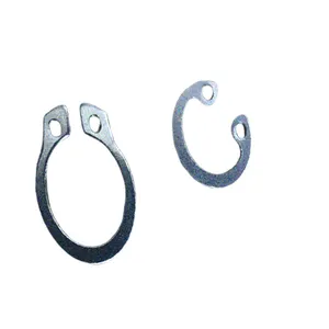 External Internal Circlip Snap Retaining Rings For Shaft Carbon Steel Circlip Ring Washer