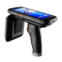 Lecteur de groupe portable RFID UHF longue portée VANCH Android 10.0, matériau ABS, écran 5,0 pouces, batterie 6000 mAh pour le bétail