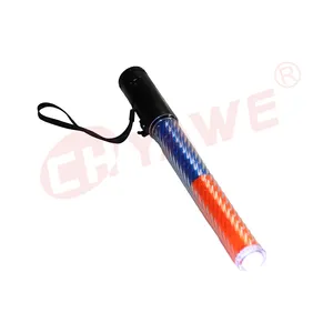 Nuevo diseño Flash Luz de advertencia de seguridad Led Traffic Baton Light Traffic Control Wand 36cm