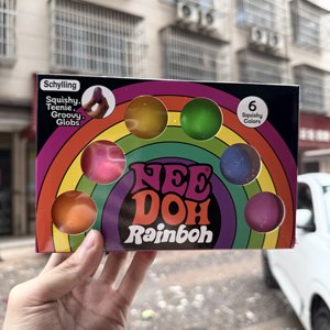 6-<b>Pack</b> NeeDoh Teenie Squishy TPR Stress Balls Soft Dough <b>Fidget</b> Sensory Toy Squeeze Toy - Product Image 2