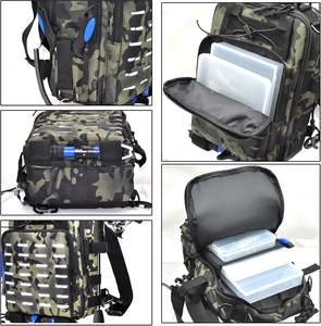 Mochila de Pesca con Portacañas de Muestra Gratuita, Equipo de Pesca Resistente al Agua Oxford 900D, Bolsa de Aparejos de Pesca de Gran Almacenamiento de 42L - Product Image 2