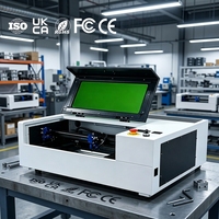Machine de découpe et de gravure au laser CO2 300mm*200mm 3020 pour bois MDF, cuir, acrylique, tissu 50w 60w