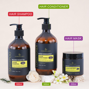 Shampooing Professionnel Apaisant 3-en-1 à l'Acide Salicylique, <span class=keywords><strong>Caviar</strong></span> et Niacinamide pour Cuir Chevelu, Anti-Pelliculaire, Anti-Frisottis et Nourrissant les Racines - Product Image 6