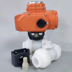 Válvula de Bola Doble de PVDF de Alta Calidad de China, DN15 a DN100, 1/2 a 4 Pulgadas, Conexión por Enchufe - Product Image 4