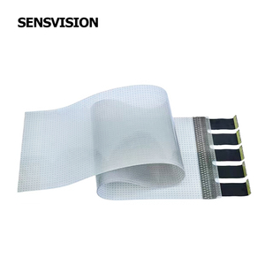 Truyền qua 87% P8 LED Flex trong suốt kỹ thuật số biển dẫn mô-đun màn hình và hiển thị cho tổ chức sự kiện trang trí Showcase triển lãm - Product Image 5