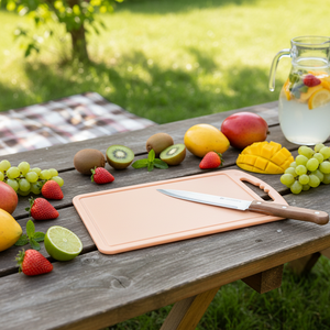 Tagliere in plastica 24x15cm per frutta e verdura strumento per feste estive - Product Image 3