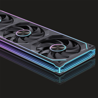 Ventilateur de refroidissement silencieux LOVINGCOOL SC70 pour jeux, avec écran magnétique incurvé intégré de 6,67 pouces pour boîtier PC ATX, articles en stock, prise en charge des commandes d'essai