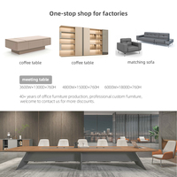 Bureau de direction moderne de luxe pour PDG, fabriqué en Chine, avec design extensible et options personnalisables