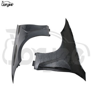 Joryee, alerón lateral de fibra de carbono, guardabarros lateral, Kit de carrocería acampanada, piezas de coche para <span class=keywords><strong>BMW</strong></span> 4 Series G26 2022-2024 2023, accesorio de afinación 2025 - Product Image 2